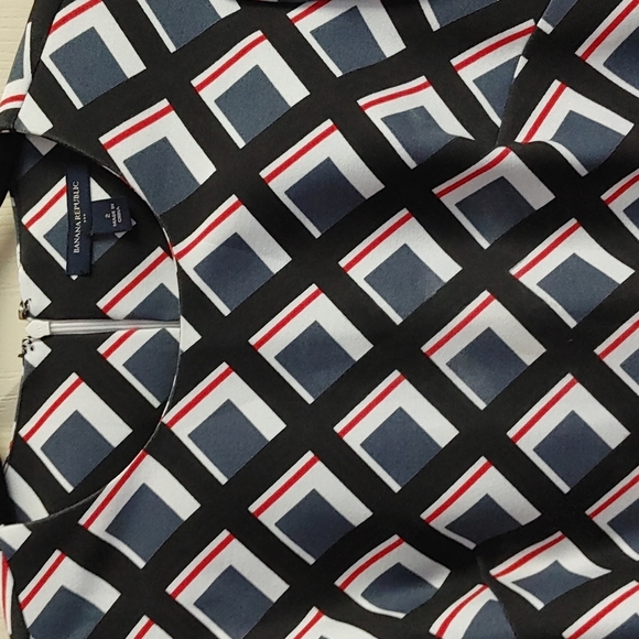 Banana Republic Printed Business Dress - Picture 8 of 12